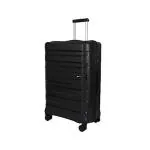 GAMME Balina Polypropylene 75 Cms Black Color Hard Sided Check-In Luggage