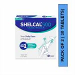 Shelcal Calcium + Vitamin D3 For Strong Bones | India'S No.1 Doctor'S Prescribed Tablets (2 X 15 Units)