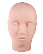 Beauzy MakeUp Face Mannequin Head Reusable for Makeup Practice Model Massage Dummy