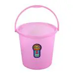 Cello Pink Plastic Super Deluxe Bucket - 18 L