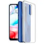 Fashionury Silicone Soft and Flexible Back Cover for Xiaomi Redmi 8 Back Cover (Transparent)