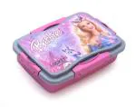 Shivalay Barbie Leak Proof Plastic Lunch Box Reusable Containers for Kids ( Pack Of 1 )