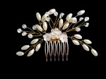 Hair Accessories Fancy Comb Hair Clip Hair Pin Hair Accessories (Shell Floral)