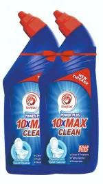 TRAYTEXT Disinfectant Toilet Cleaner Liquid, Jasmine - 1 Litre (Pack of 2) | Suitable for Toilet Bowls