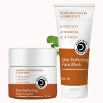 Dermistry Pigmentation Removal Fairness Face Cream Kojic Acid Niacinamide Blemishes Dark Spots Correction Uneven Tone Melasma Dull Skin Tan Removal & Skin Perfecting Creamy Fairness Face Wash Glowing Brightening Skin