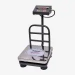 Equal Digital Weighing Scale/Weight Machine 'Bench' Scale, 50Kg, Ss Platform, Red Led Display