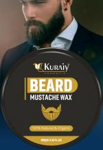 KURAIY 100% Beard Mooch Wax Hair Wax (100 g)