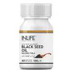Inlife Black Seed Oil Extra Virgin Cold Pressed 500 mg 60 Vegetarian Capsules