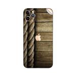 GADGETSWRAP Printed Vinyl Skin Sticker for Apple iPhone 11 Pro - Rope Wood