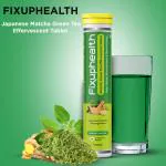 Fixuphealth Japanese Matcha Green Tea Ashwagandha Effervescent Tablet 15 Tablet each (Pack of )2