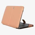 Enthopia Rose Gold Vegan Leather Laptop Folio Case For Hp Chromebook 14A
