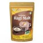 HayyFoods Sprouted Ragi Malt - Finger Millet - Health Drink - Calcium Rich - Iron Rich 250g
