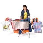 LIMETRO STEEL Steel Floor Cloth Dryer Stand Stainless Steel Foldable Cloth Dryer Stand Double Rack Cloth Stands for Drying Clothes Steel (1 Tier)