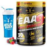 Wild Buck EAAs-BCAA Energy Drink with Shaker, 255 g