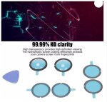 Tech Gear Insta lens glass Protector for 9H hardness bar in design for insta 360 for one X2