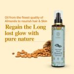 THE SKIN CO. Extra Virgin Natural Almond Oil Cold Pressed- 200 ML