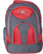 TREKKERS NEED backpack red pithu school bag 20 L Backpack (Red, Grey)