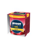 Areon Gel Can 80g Apple | Long Lasting Fragrance  | Environment Friendly Gel | Refresh Every Interior - Car, Office Or Your Home | Eliminate Odors And Refresh The Air