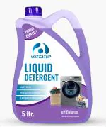 Waterflip Liquid Detergent, Suitable for front load detergent and top load liquid detergent, Wash Detergent for Hand and Machine Wash Lily Liquid Detergent (5 L)