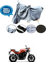 RONISH Waterproof Two Wheeler Cover for Kinetic (Comet, Grey)