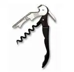 Dynore Stainless Steel Wine Cork Screw Sommelier Knife Style W/Bottle Opener