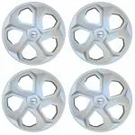 PRIGAN for New Brezza Silver Wheel Cover 16