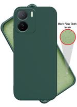 HUPSHY Back Cover For IQOO Z7s 5G, IQOO Z7s (Green, Silicon, Pack Of: 1)