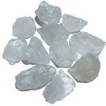 GEMTUB 1 KG Natural Clear Quartz Raw Stone Natural Clear Quartz Rough Stones Chunk Rock Gemstone for Reiki Healing Meditation Vastu Correction & Home Decoration (1 KG)