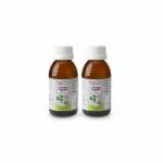 Nuestra 100 ml Ivy Leaf Extract IVYKOF Single Ingredient Cough Syrup For Infants And Adults | Non Drowsy Cough Syrup | 100% Effective Cough Syrup For Dry And Wet Cough (Pack Of 2)