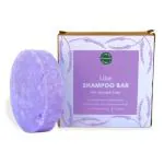 Shunyam All-Natural Shampoo Bar for Daily Shine and Care Coconut Oil | Lavendar Essential Oil - Sulphate Free,Natural, Eco-Friendly, Sustainable, Plastic Free - Lilac, 70 gm