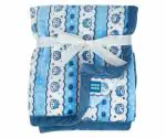 Mee Mee Ultra Soft, Super Comfortable Baby Blanket for Infant and Toddler (Double Layered, Puppy Print-Blue)
