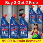 BLISS & BLUSH Toilet Cleaner blue 2500ML 99.99% Kills Germs & Bacteria, Natural & Organic Toilet Cleaner Liquid, Eco-Friendly, Non-Toxic | No Bleach