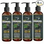 SAJERI ACTIVATED CHARCOL FASH-WASH FOR | FRESH AND FAIR SKIN | (200ML PACK OF 4)