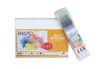 Brustro Multi Aqua Squeeze Cotton Cp 200 GSM Watercolour Paper Brush Pen Round 3 5X7 Inch (Set Of 9)