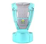 Kiddale Baby Carrier Sling, Kangaroo Bag, Carrying belt with Detachable Hip Seat,Adjustable Waist Length(upto 44 inch),Ergonomically Designed,Water Proof,Shoulder Strap, Side and Front Pocket - Green