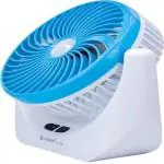 GEETA Powerful Rechargeable Table Fan with 3 Speeds