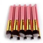 AVTY Premium Pink Makeup Brushes; Set Includes - Blush Brush - Powder Blush Brush (Pack of 10)
