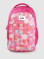Genie Mia Women Floral Printed Backpack - 27 L