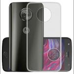 Casotec Soft TPU Back Case Cover for Motorola Moto X4 - Clear