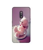 Casotec Cute Teddy Bear Design 3D Printed Hard Back Case Cover for Realme X
