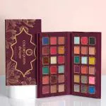 Colors Queen Shringar Eyeshadow Palette| 36 Ultra Pigmented Colors Eyeshadow Palette| Long Wearing and Easily Blendable Eye Makeup Palette| 36 Matte, Shimmer & Glitter Shades (54g)