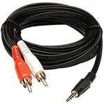 Hybite Stereo 2 Rca 1.5 Meter Cable 3.5 Mm