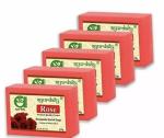 Ayurdaily Rose Soap, 125 Gm Each (Pack Of 5)
