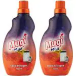 Mugi Mila Liquid Detergent 1000 ML 1+1 (Pack of 2)