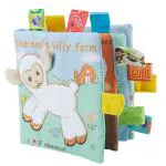 Baby Moo Sherbet’s Silly Farm Educational Learning 3D Cloth Book With Rustle Paper - Multicolour