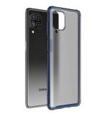 Golden Sands for Samsung Galaxy F62 Cover - Rugged Frosted Semi Transparent PC Shock Proof Slim Back Case for Samsung Galaxy M62, Blue