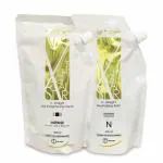 Beauty Garage X-Straight Hair Straightening Cream (480ml) + Neutralizer for Keratin Rebonding System (480ml)