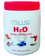 OZPOLISH H2O Aquatic Habitat Aquarium Water Conditioner With Essential Minerals And Salts, Reduce Calcium Lining On Fish Tank - 180 gm
