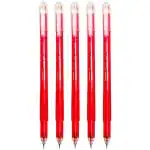 Linc Ocean Gel Pens, 0.6 mm Tip, Red Ink, Pack of 30