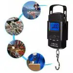 ROKOPO Electronic Portable Fishing Hook Type Digital LED Screen Luggage Weighing Scale